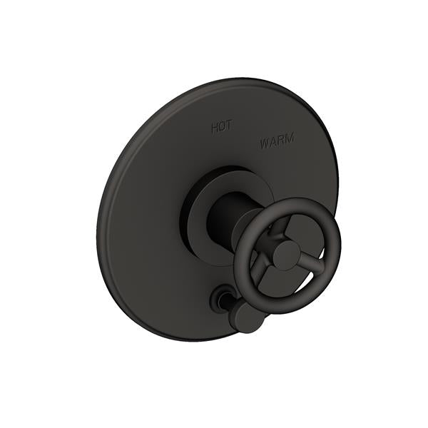 Newport Brass - Slater Balanced Pressure Tub & Shower Diverter Plate with Handle. Less Showerhead, arm and flange.