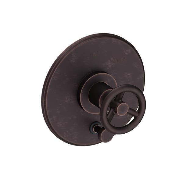 Newport Brass - Slater Balanced Pressure Tub & Shower Diverter Plate with Handle. Less Showerhead, arm and flange.