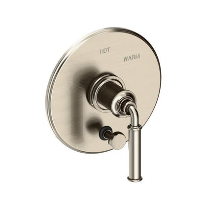 Newport Brass - Taft Kitchen Balanced Pressure Tub & Shower Diverter Plate with Handle. Less Showerhead, arm and flange.
