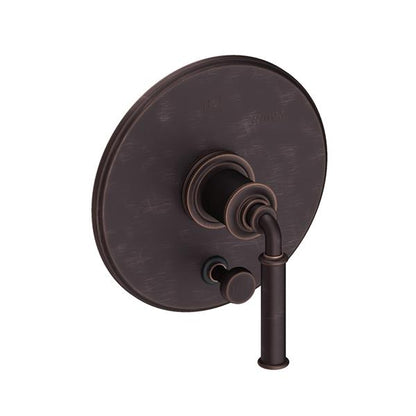 Newport Brass - Taft Kitchen Balanced Pressure Tub & Shower Diverter Plate with Handle. Less Showerhead, arm and flange.