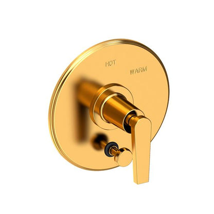 Newport Brass - Dorrance Balanced Pressure Tub & Shower Diverter Plate with Handle. Less Showerhead, arm and flange.