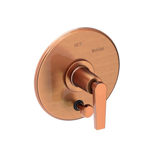 Newport Brass - Dorrance Balanced Pressure Tub & Shower Diverter Plate with Handle. Less Showerhead, arm and flange.