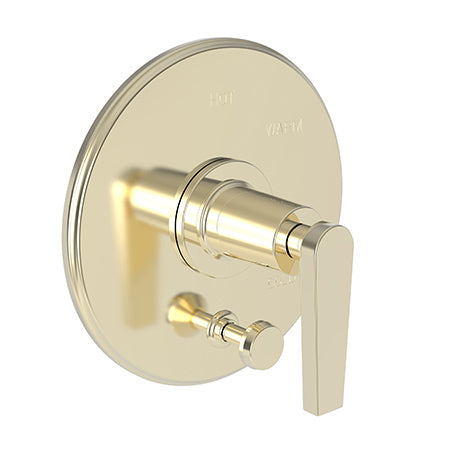 Newport Brass - Balanced Pressure Tub & Shower Diverter Plate With Handle