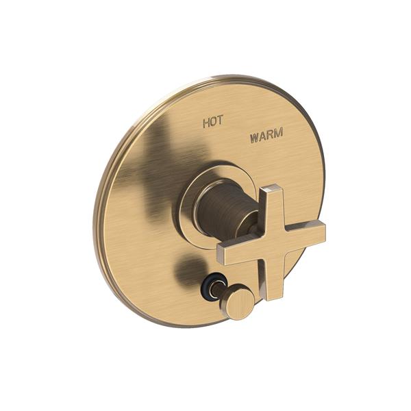 Newport Brass - Balanced Pressure Tub & Shower Diverter Plate With Handle