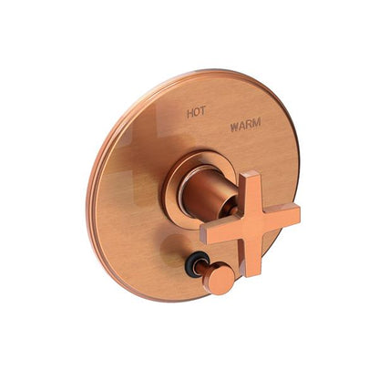 Newport Brass - Dorrance Balanced Pressure Tub & Shower Diverter Plate with Handle. Less Showerhead, arm and flange.