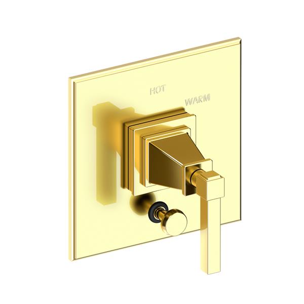 Newport Brass - Malvina Balanced Pressure Tub & Shower Diverter Plate with Handle
