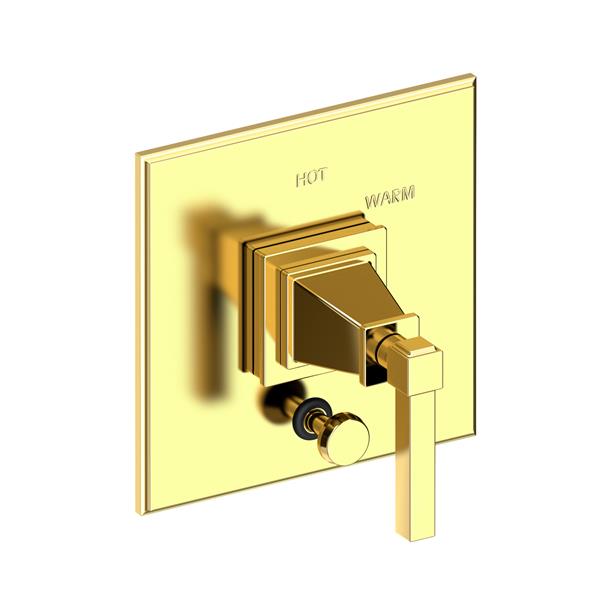 Newport Brass - Malvina Balanced Pressure Tub & Shower Diverter Plate with Handle