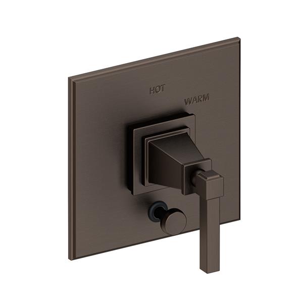 Newport Brass - Malvina Balanced Pressure Tub & Shower Diverter Plate with Handle