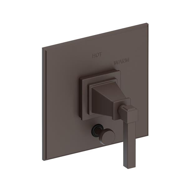 Newport Brass - Malvina Balanced Pressure Tub & Shower Diverter Plate with Handle