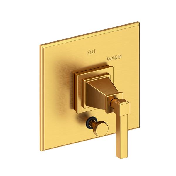 Newport Brass - Balanced Pressure Tub & Shower Diverter Plate With Handle
