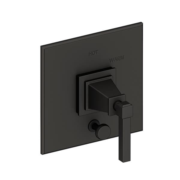 Newport Brass - Malvina Balanced Pressure Tub & Shower Diverter Plate with Handle