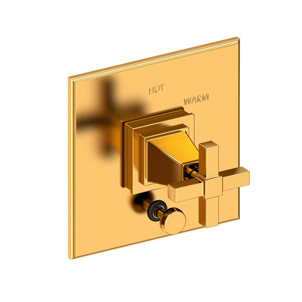 Newport Brass - Malvina Balanced Pressure Tub & Shower Diverter Plate with Handle