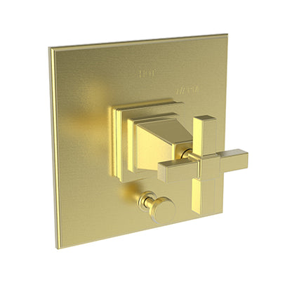 Newport Brass - Balanced Pressure Tub & Shower Diverter Plate With Handle