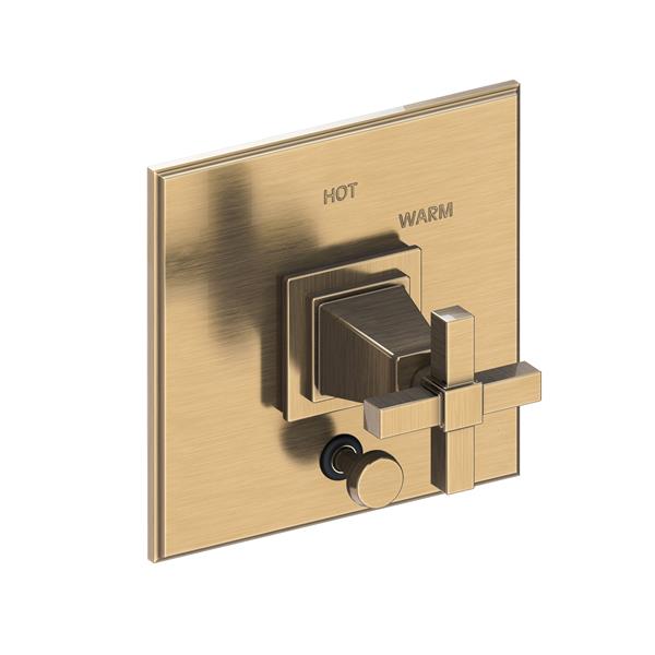 Newport Brass - Malvina Balanced Pressure Tub & Shower Diverter Plate with Handle