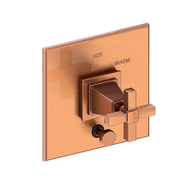 Newport Brass - Balanced Pressure Tub & Shower Diverter Plate With Handle