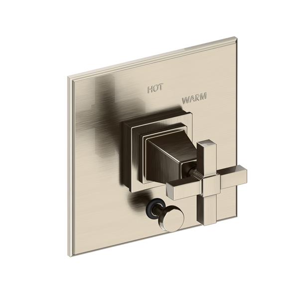 Newport Brass - Malvina Balanced Pressure Tub & Shower Diverter Plate with Handle
