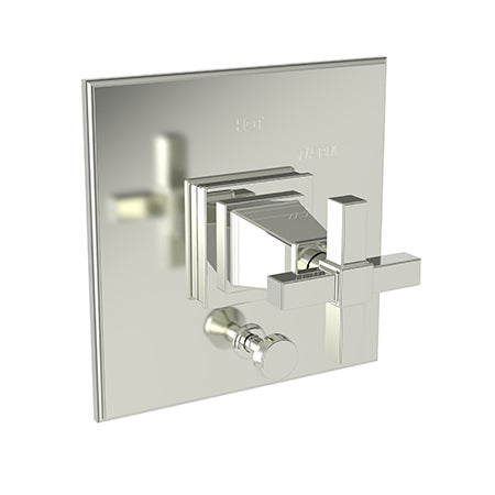 Newport Brass - Balanced Pressure Tub & Shower Diverter Plate With Handle