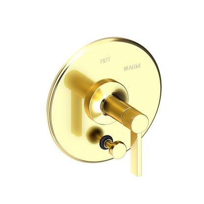 Newport Brass - Pardees Balanced Pressure Tub & Shower Diverter Plate with Handle. Less Showerhead, arm and flange.
