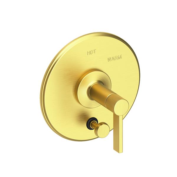 Newport Brass - Pardees Balanced Pressure Tub & Shower Diverter Plate with Handle. Less Showerhead, arm and flange.