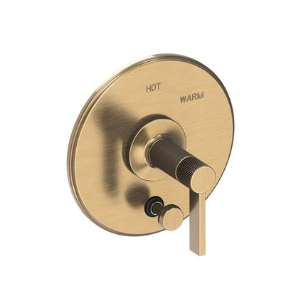 Newport Brass - Pardees Balanced Pressure Tub & Shower Diverter Plate with Handle. Less Showerhead, arm and flange.
