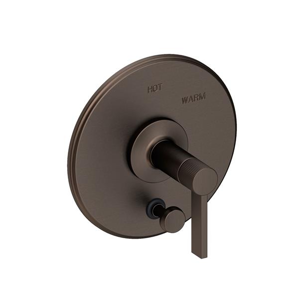 Newport Brass - Pardees Balanced Pressure Tub & Shower Diverter Plate with Handle. Less Showerhead, arm and flange.