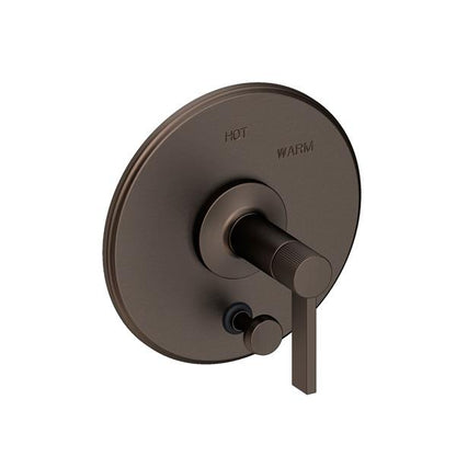 Newport Brass - Pardees Balanced Pressure Tub & Shower Diverter Plate with Handle. Less Showerhead, arm and flange.