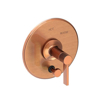 Newport Brass - Pardees Balanced Pressure Tub & Shower Diverter Plate with Handle. Less Showerhead, arm and flange.