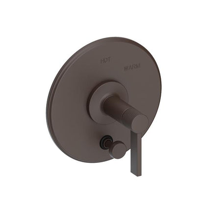 Newport Brass - Pardees Balanced Pressure Tub & Shower Diverter Plate with Handle. Less Showerhead, arm and flange.