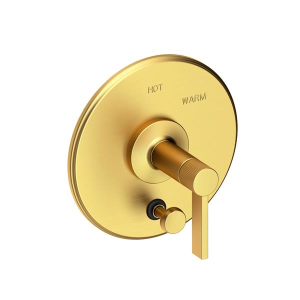 Newport Brass - Pardees Balanced Pressure Tub & Shower Diverter Plate with Handle. Less Showerhead, arm and flange.