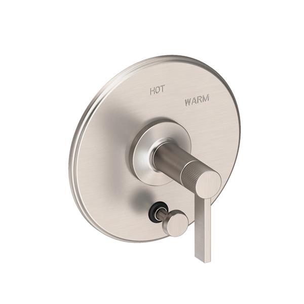 Newport Brass - Pardees Balanced Pressure Tub & Shower Diverter Plate with Handle. Less Showerhead, arm and flange.