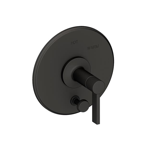 Newport Brass - Pardees Balanced Pressure Tub & Shower Diverter Plate with Handle. Less Showerhead, arm and flange.