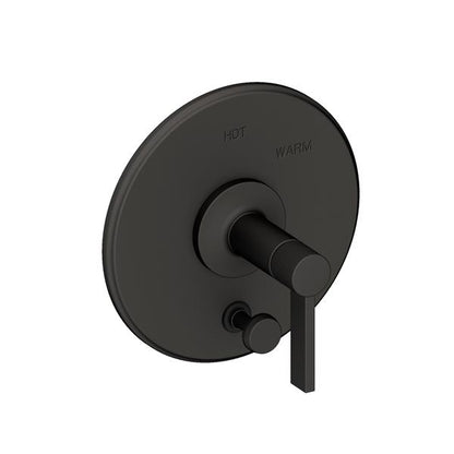 Newport Brass - Pardees Balanced Pressure Tub & Shower Diverter Plate with Handle. Less Showerhead, arm and flange.
