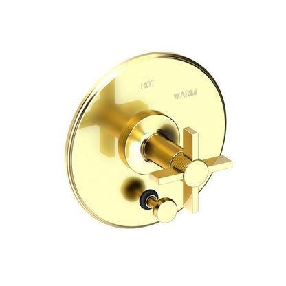 Newport Brass - Pardees Balanced Pressure Tub & Shower Diverter Plate with Handle. Less Showerhead, arm and flange.