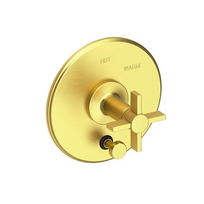 Newport Brass - Pardees Balanced Pressure Tub & Shower Diverter Plate with Handle. Less Showerhead, arm and flange.