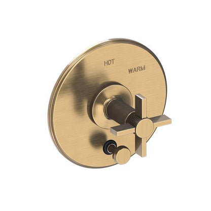 Newport Brass - Pardees Balanced Pressure Tub & Shower Diverter Plate with Handle. Less Showerhead, arm and flange.