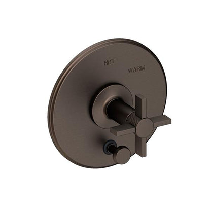 Newport Brass - Pardees Balanced Pressure Tub & Shower Diverter Plate with Handle. Less Showerhead, arm and flange.