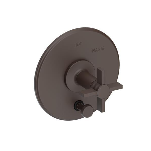 Newport Brass - Pardees Balanced Pressure Tub & Shower Diverter Plate with Handle. Less Showerhead, arm and flange.