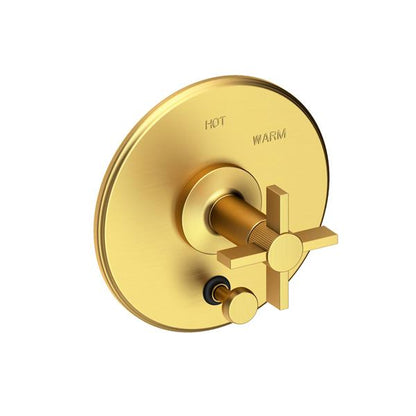 Newport Brass - Pardees Balanced Pressure Tub & Shower Diverter Plate with Handle. Less Showerhead, arm and flange.