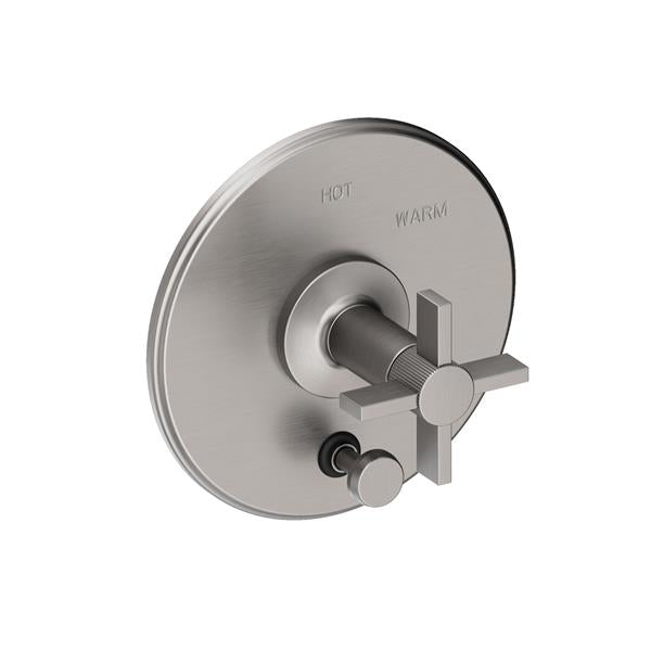 Newport Brass - Pardees Balanced Pressure Tub & Shower Diverter Plate with Handle. Less Showerhead, arm and flange.