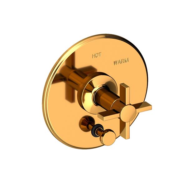 Newport Brass - Pardees Balanced Pressure Tub & Shower Diverter Plate with Handle. Less Showerhead, arm and flange.