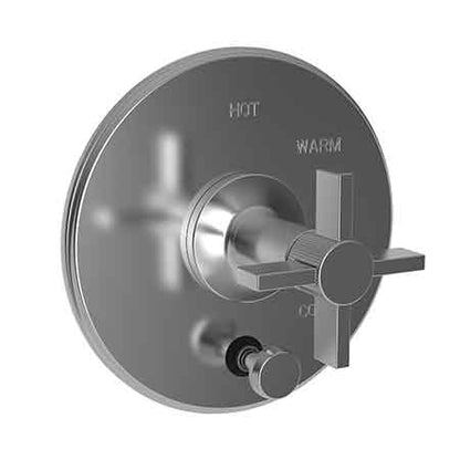 Newport Brass - Pardees Balanced Pressure Tub & Shower Diverter Plate with Handle. Less Showerhead, arm and flange.