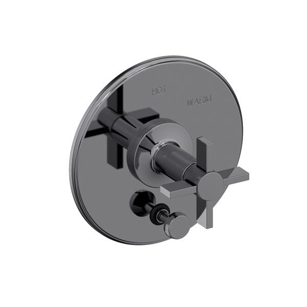 Newport Brass - Pardees Balanced Pressure Tub & Shower Diverter Plate with Handle. Less Showerhead, arm and flange.