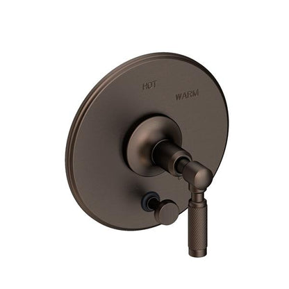 Newport Brass - Clemens Balanced Pressure Tub & Shower Diverter Plate with Handle. Less Showerhead, arm and flange.