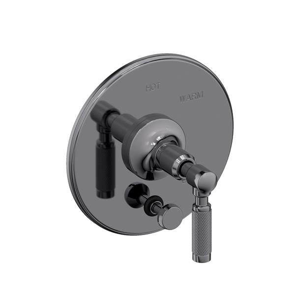 Newport Brass - Clemens Balanced Pressure Tub & Shower Diverter Plate with Handle. Less Showerhead, arm and flange.