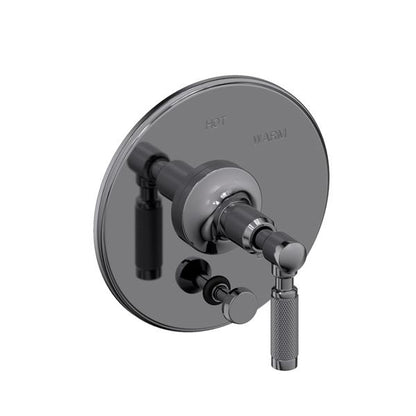 Newport Brass - Clemens Balanced Pressure Tub & Shower Diverter Plate with Handle. Less Showerhead, arm and flange.