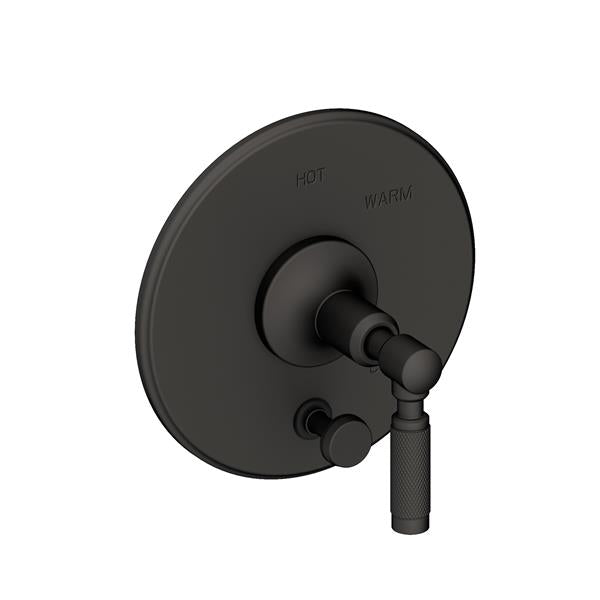 Newport Brass - Clemens Balanced Pressure Tub & Shower Diverter Plate with Handle. Less Showerhead, arm and flange.