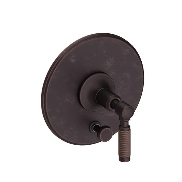 Newport Brass - Clemens Balanced Pressure Tub & Shower Diverter Plate with Handle. Less Showerhead, arm and flange.