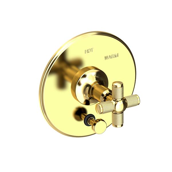 Newport Brass - Clemens Balanced Pressure Tub & Shower Diverter Plate with Handle. Less Showerhead, arm and flange.