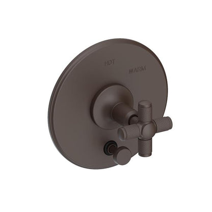 Newport Brass - Clemens Balanced Pressure Tub & Shower Diverter Plate with Handle. Less Showerhead, arm and flange.