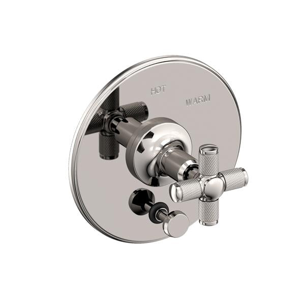 Newport Brass - Clemens Balanced Pressure Tub & Shower Diverter Plate with Handle. Less Showerhead, arm and flange.